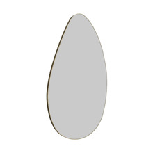 120cm Satin Brass Monroe Steel Wall Mirror